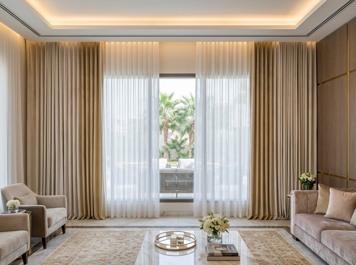 American & Wave Curtains